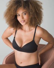 BLACK - Nursing Wireless Bra