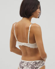PALM PERFECT M CHAMPAGNE - Embraceable Demi Bra with Lace Trim