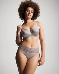 MINERAL GRAY - Balconette Bra