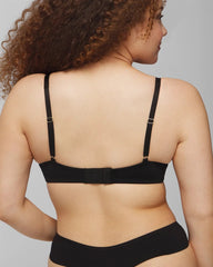 BLACK - Wireless Push-Up Bra
