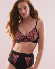 MULTI - Soma's Sexiest Lightly Lined Plunge Bra with Embroidery