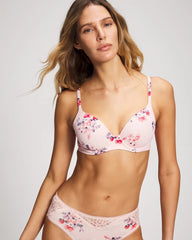 FLORAL DREAMS MINI PINK - Perfect Coverage Bra