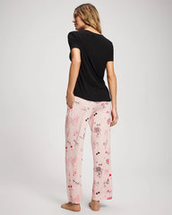 BE MINE PRETTY PINK - Short Sleeve + Pant Pajama Set