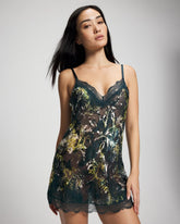FERN FANTASY DARK HARBOUR - Silk Burnout Chemise