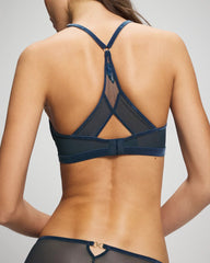 DARK HARBOUR - Soma’s Sexiest Velvet Applique High Neck Bra