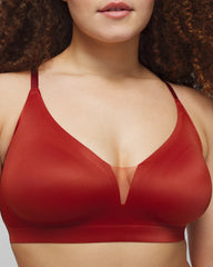 SIERRA REDWOOD - Convertible Bralette with Mesh Trim
