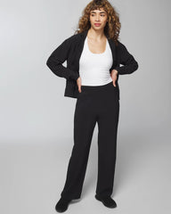 BLACK - Relaxed Wide-Leg Pants