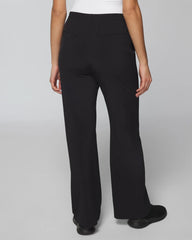BLACK - Relaxed Wide-Leg Pants
