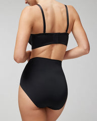 BLACK - High-Waist Brief Panty
