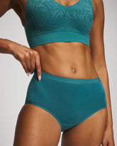 CERULEAN TEAL - Cotton Modern Brief Panty