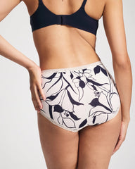 NOUVEAU FLORA MINI CHAMP - Cotton Brief Panty with Lace Trim