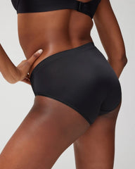 BLACK - High-Leg Brief Panty