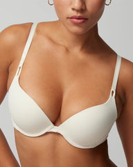 IVORY - Push-Up Plunge Bra