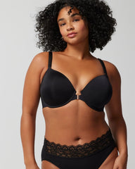 BLACK - 360 Front-Close Bra