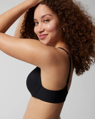 BLACK - Front-Close Perfect Coverage Bra