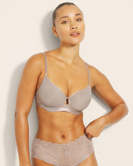 SILVER TAUPE - Perfect Coverage Bra