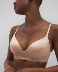 HUSH - Wireless Lace Push-Up Bra