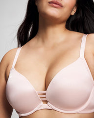 PRETTY PINK - Push-up Plunge Bra