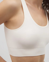 IVORY - Seamless Rib Bralette