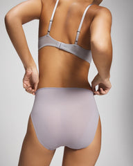 MOONSTONE - High-Leg Panty with Sensuous Embroidery