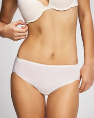 IVORY - Cotton High Leg Panty