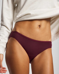 VELVET PLUM - Cotton Bikini Panty