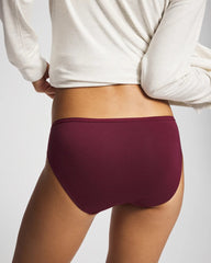 VELVET PLUM - Cotton Bikini Panty