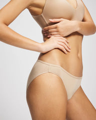 WARM AMBER - Cotton Bikini Panty