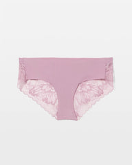 BEACH PLUM - Cheeky Hipster Panty with Lace Back