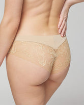 WARM AMBER - Cheeky Hipster Panty with Lace Back
