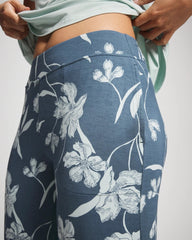 REFLECTION BLOOMS TAP - Short Sleeve + Pant Pajama Set