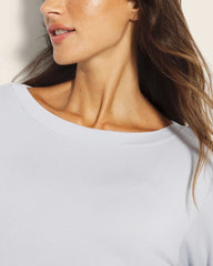 BLUE MIST - Long-Sleeve Pajama Top