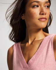 CAMEO PINK/DUSTY ROSE - V-Neck Pajama Tank