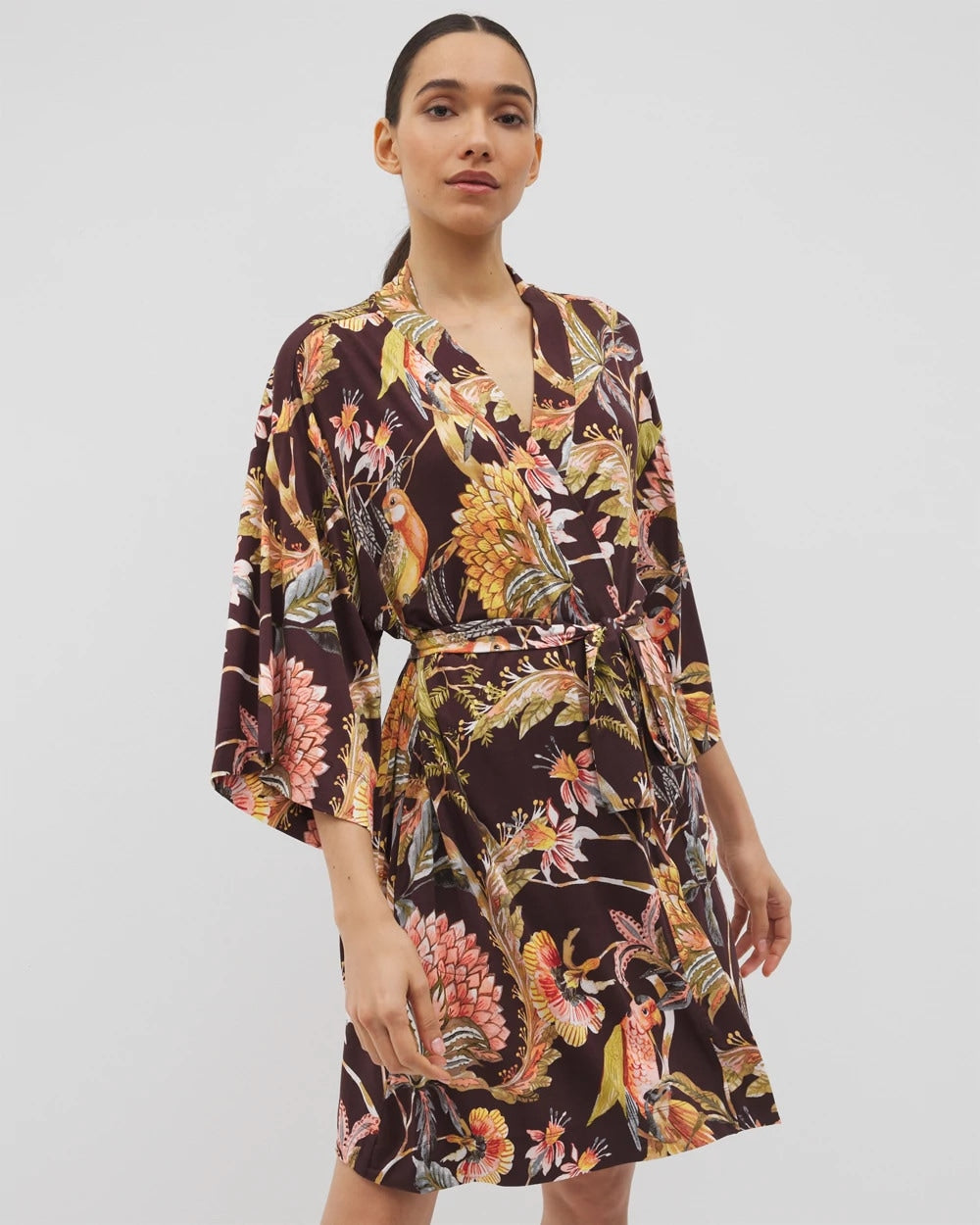 PARROT-DISO PLUME G PLUM - Short Robe