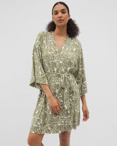 PALMTASTIC VETIVER/CHAMP - Short Robe