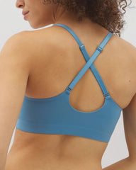 BLUE HEAVEN - Luxe Plunge Bralette