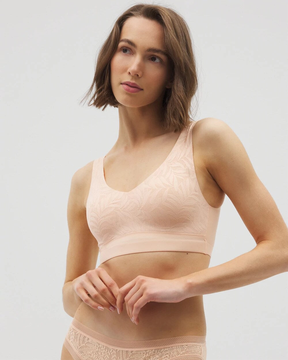 PEACH PARFAIT - Lace Bralette