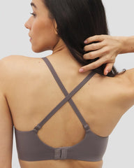 GRAY ABYSS - Lace Adjustable Bralette