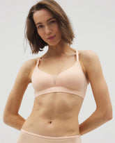 PEACH PARFAIT - Mesh Adjustable Bralette