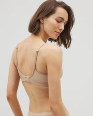WARM AMBER - Mesh Adjustable Bralette