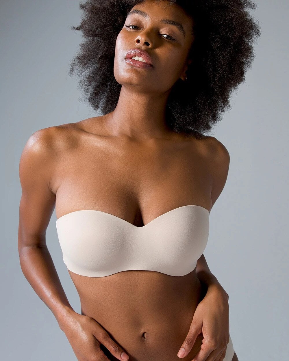 PALE SAND - Wireless Strapless Bra