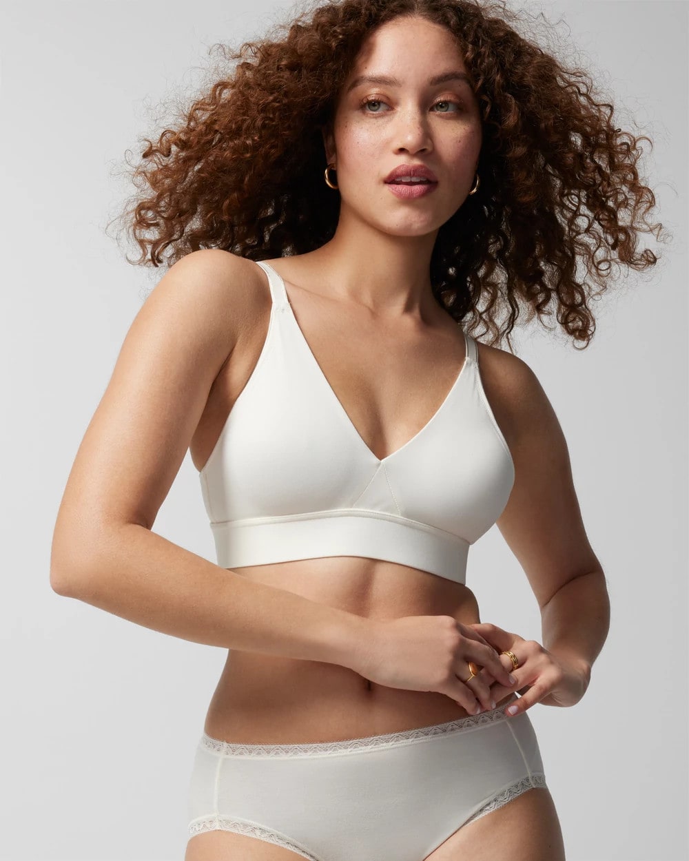 IVORY - Wireless Unlined Bra