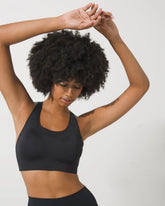 BLACK - Racerback Bra