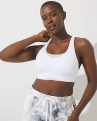 OPTIC WHITE - Racerback Bra