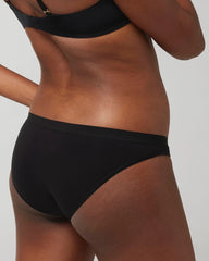 BLACK - Cotton Bikini Panty