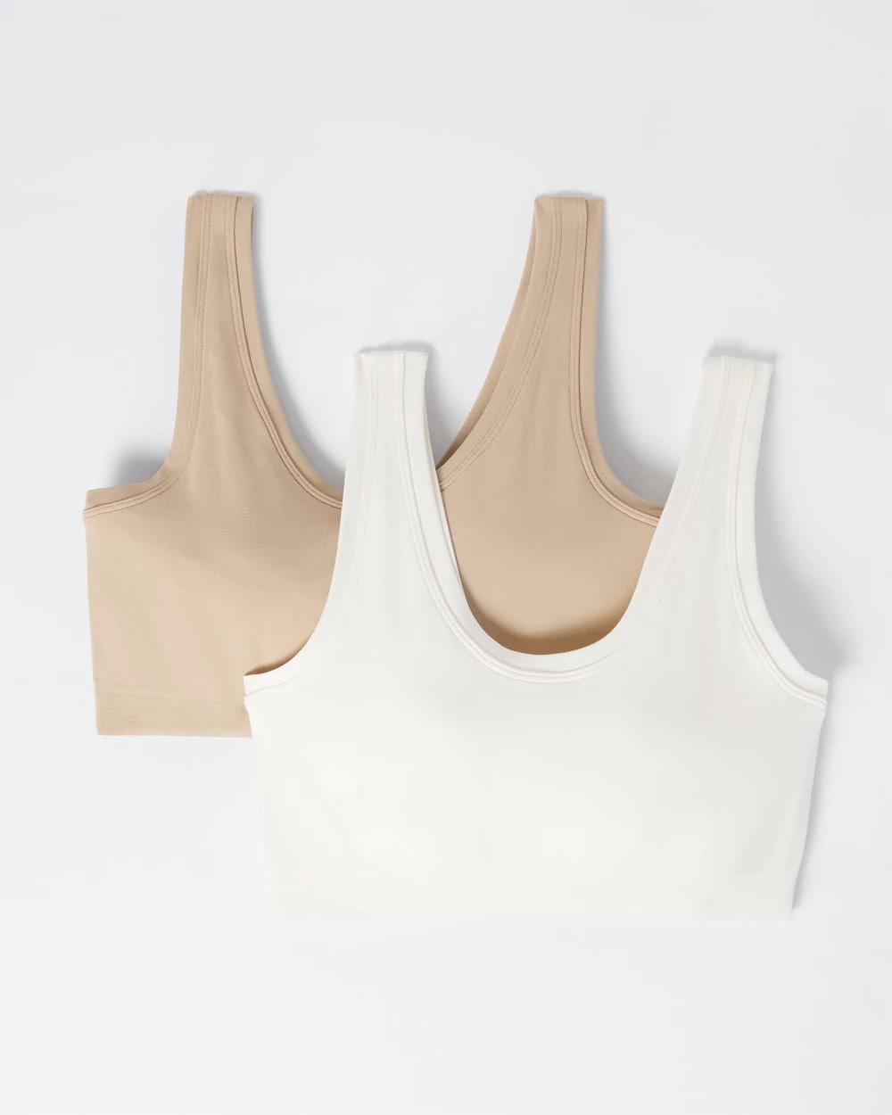WARM AMBER/ IVORY - Bralette 2 Pack