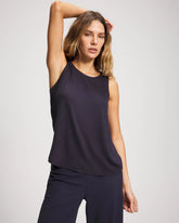 DEEP INDIGO - Rib Knit Tank