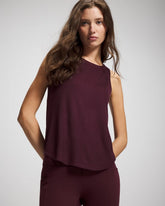 MERLOT - Rib Knit Tank