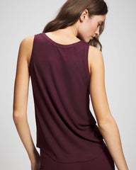 MERLOT - Rib Knit Tank