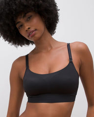 BLACK - Luxe Nursing Convertible Bralette